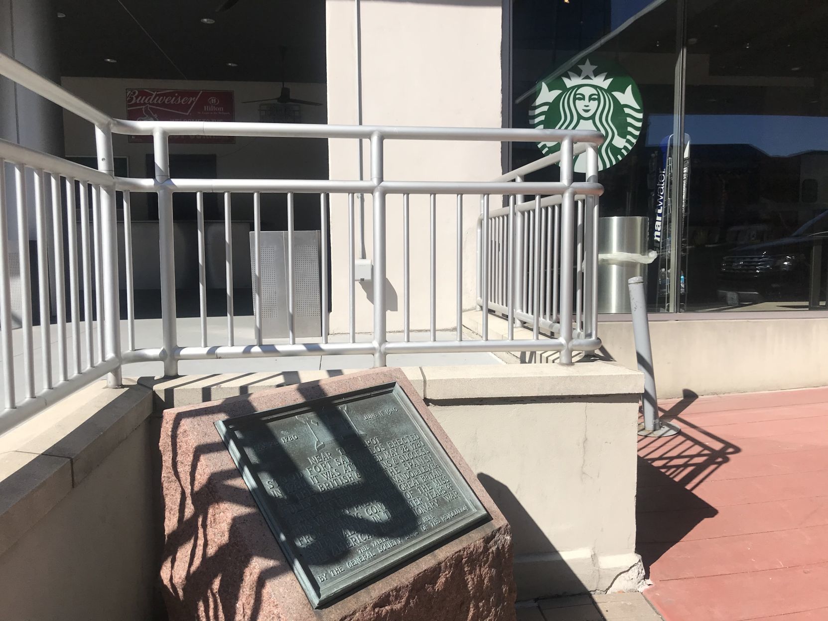 A fort and watchtower stood here
